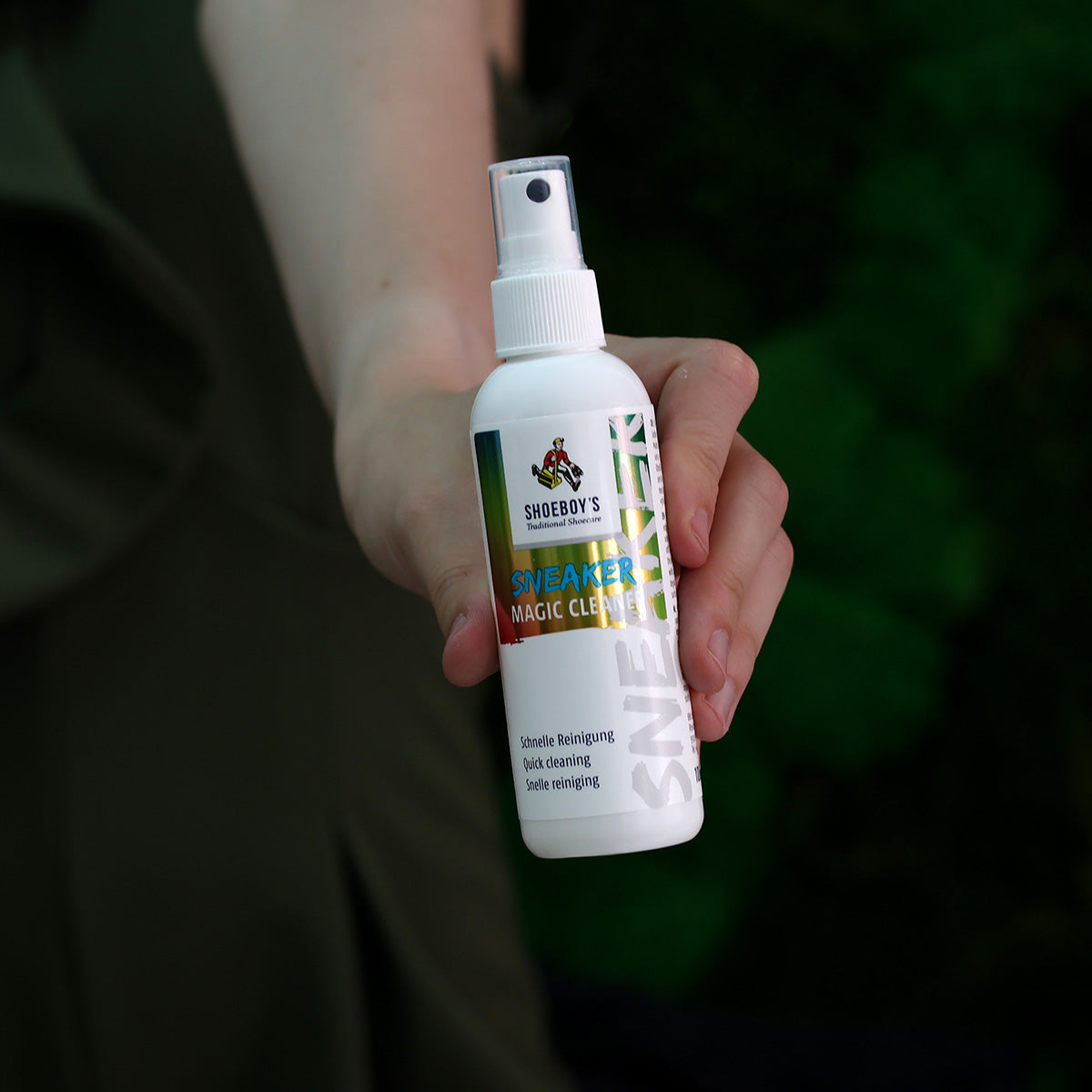 Reinigungsspray für Schuhe und Sohlen MAGIC CLEANER