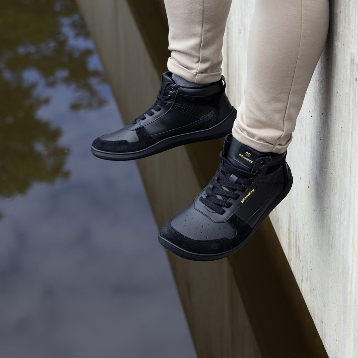 Oldschooler High Top Black/Black