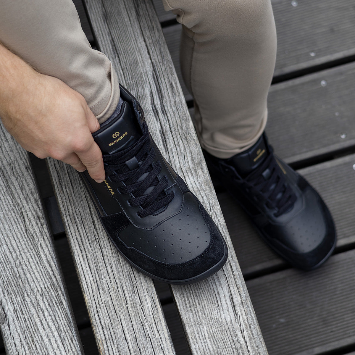 Oldschooler High Top Black/Black