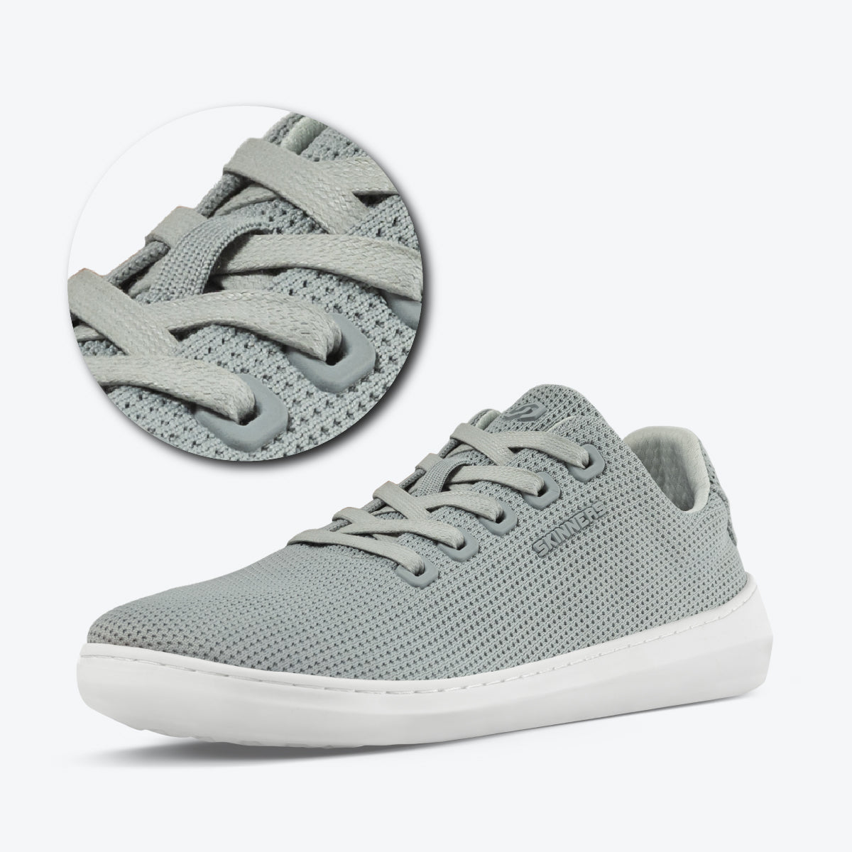 Textil cipőfűzők szürke