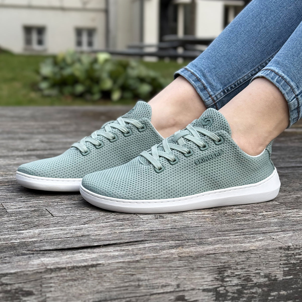 Textil cipőfűzők világoszöld