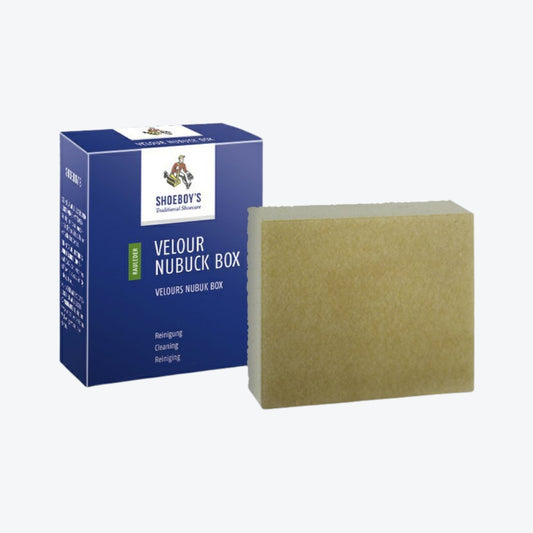Tisztító habkocka VELOUR NUBUCK BOX