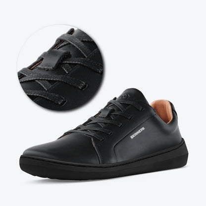 Waxed shoelaces black